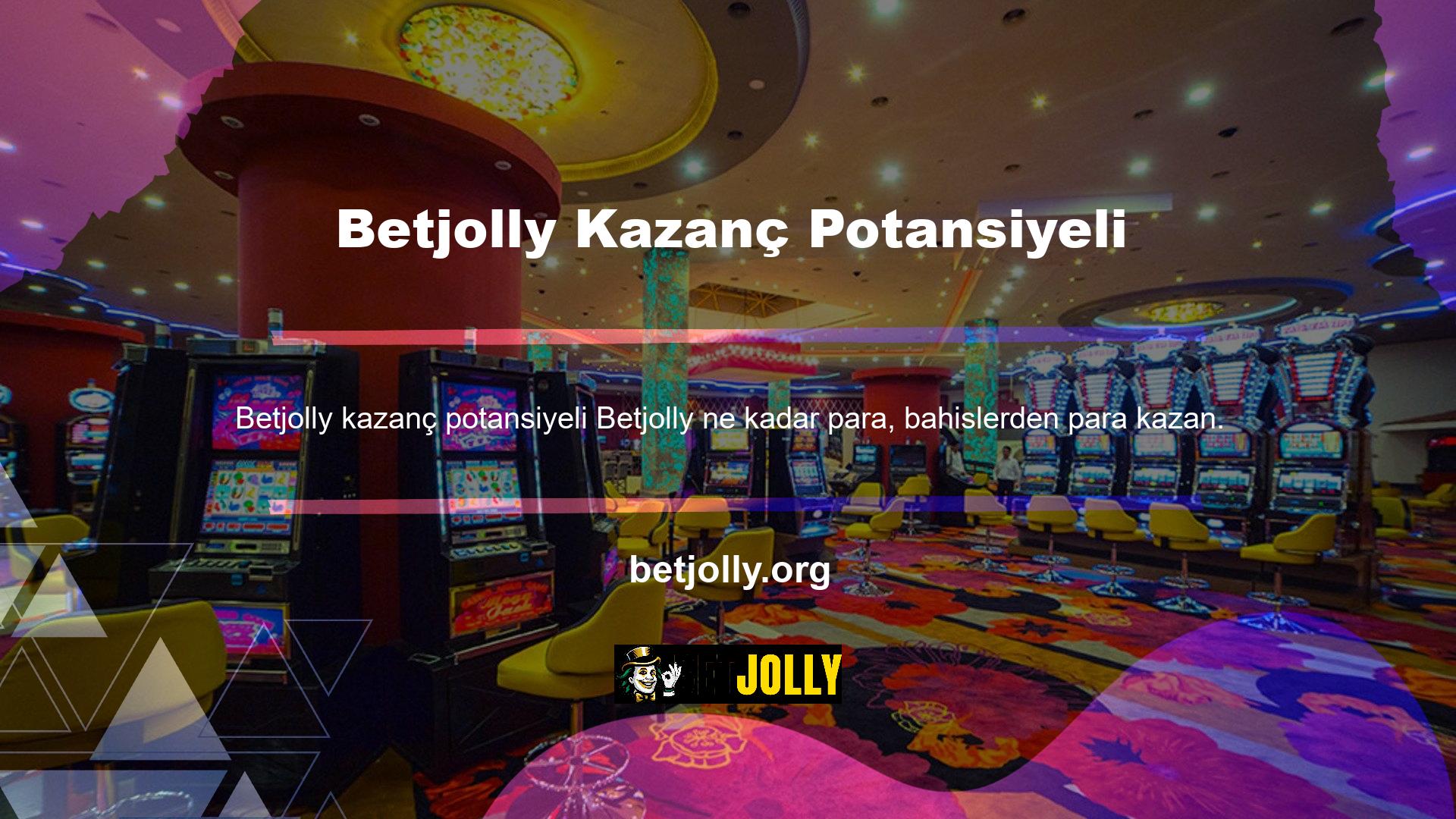 Betjolly bahis yaparak para kazanın